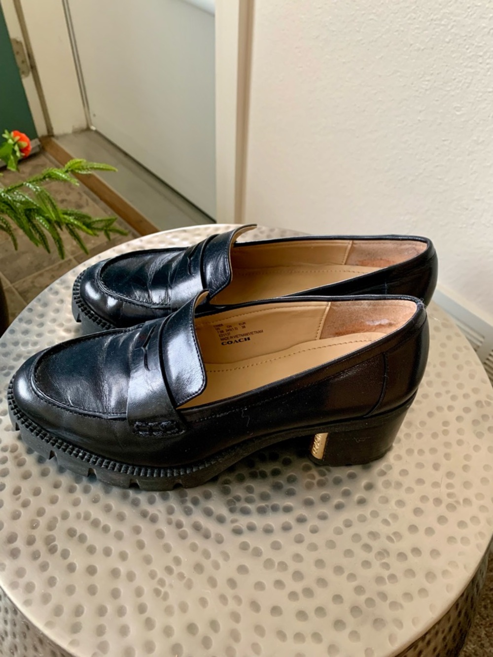 COACH CORA PLATFORM LOAFERS - Picture 3 of 10